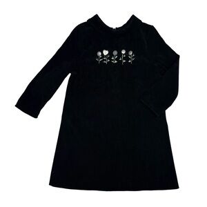 Vintage‎ Chocolate Soup Button Flowers Dress